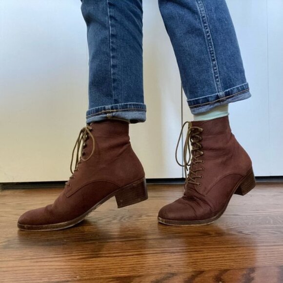 đź’•CHRISTY DAWNđź’• The Dawn Boot ~ Mahogany 7 New In Box - Picture 7 of 16